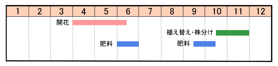 栽培カレンダー