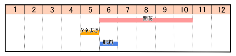 栽培カレンダー