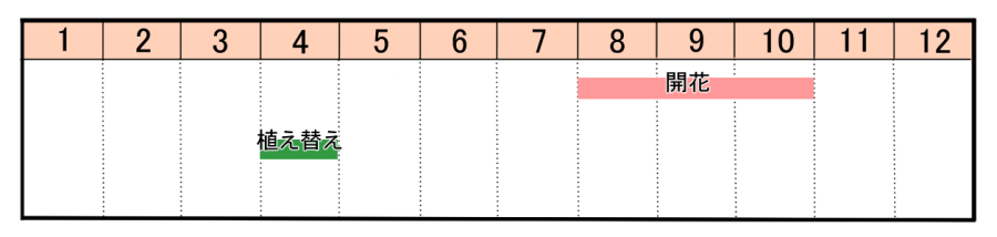 栽培カレンダー