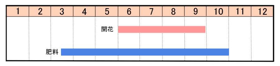 栽培カレンダー