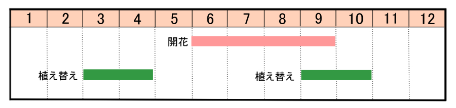 栽培カレンダー